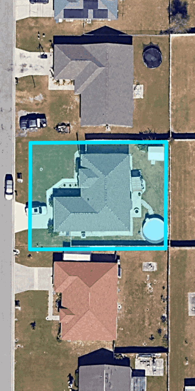 Aerial of 5836 DAUGHTERY DOWNS LOOP, LAKELAND, FL- 33809