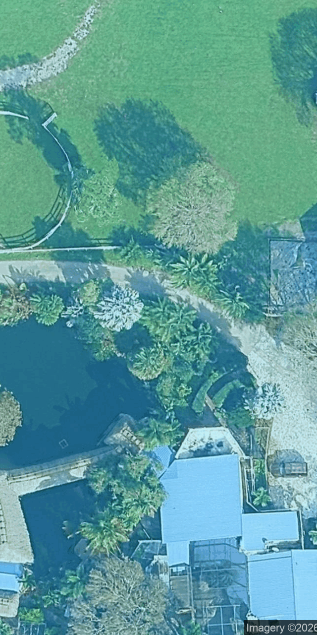 Aerial of 5755 SW RANCHITO ST, PALM CITY, FL- 34990