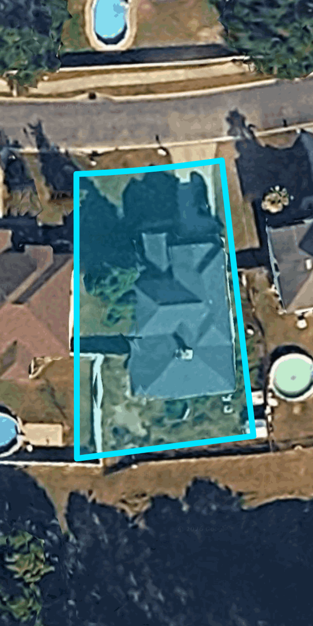 Aerial of 3350 SILVERADO CIR, GREEN COVE SPRINGS, FL- 32043