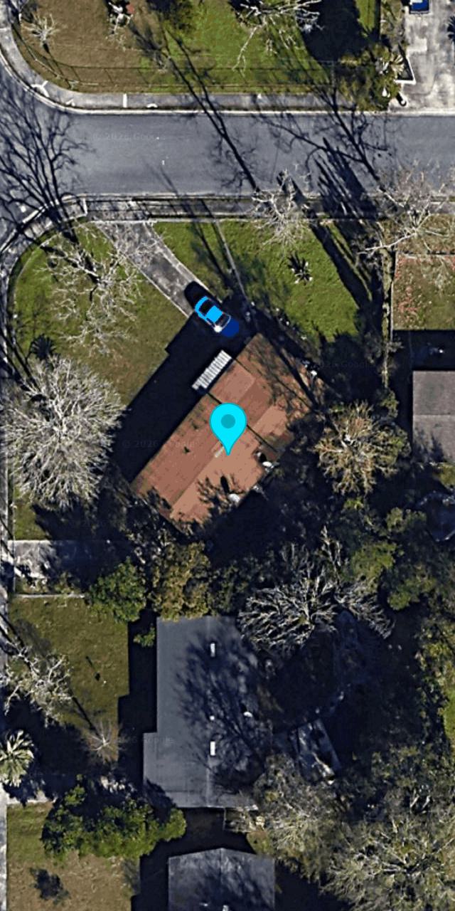 Aerial of 8130 GENET DR, JACKSONVILLE, FL- 32210