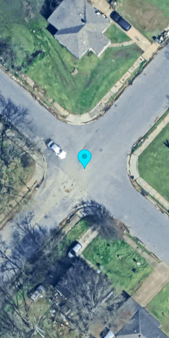 Aerial of 4510 DAWN DR