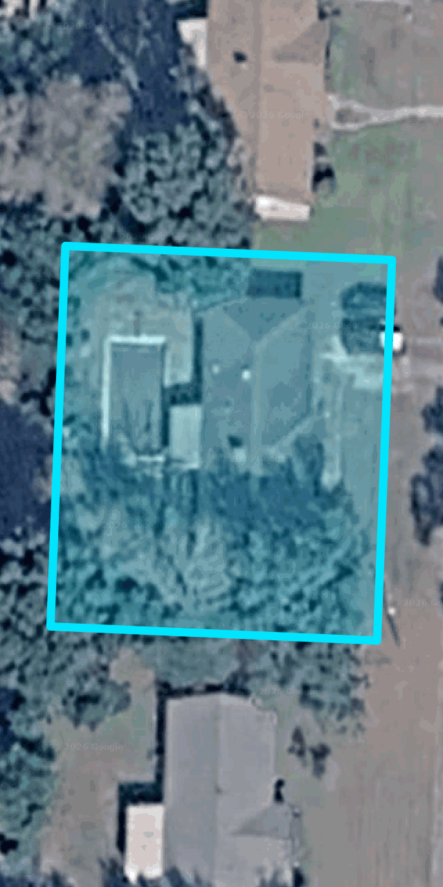 Aerial of 63 N 71ST AVE, PENSACOLA, FL- 32506