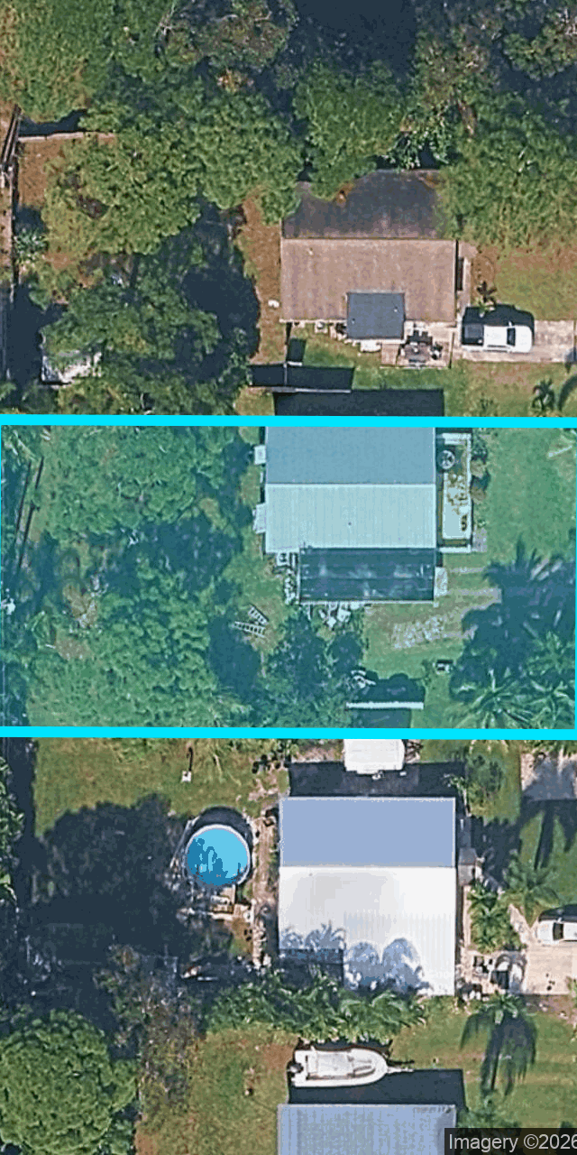Aerial of 3078 SW VIRGINIA AVE, PALM CITY, FL- 34990