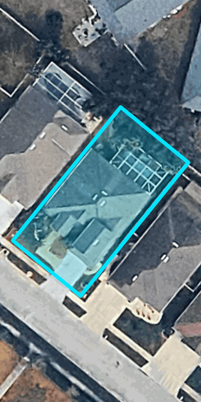 Aerial of 10808 DEERBERRY DRIVE, LAND O LAKES, 34638