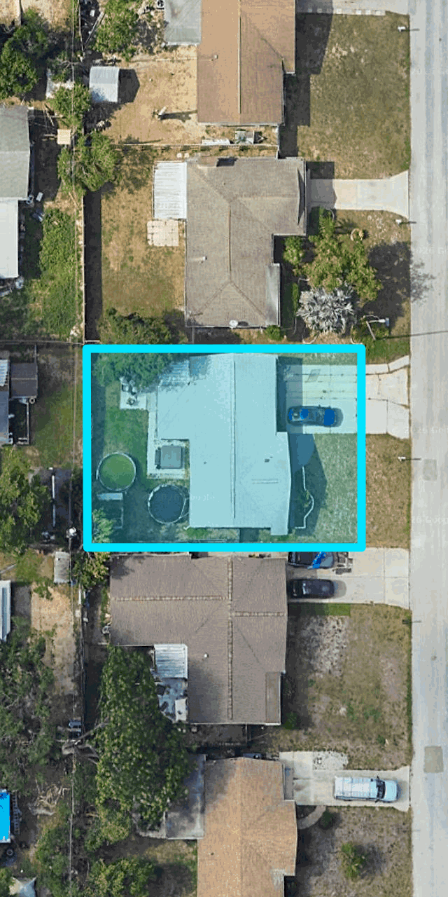 Aerial of 2427 PALMWOOD DRIVE, HOLIDAY, 34690