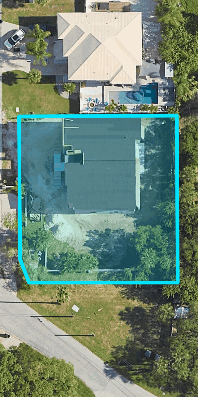 Aerial of 7210 BRIGHTWATERS CT, NEW PORT RICHEY, 34652