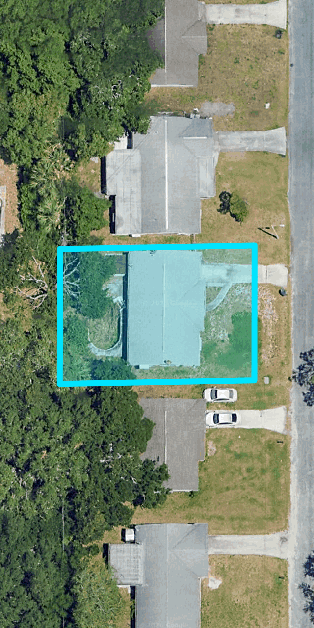 Aerial of 4601 IRENE LOOP, NEW PORT RICHEY, 34652